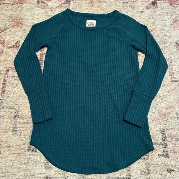 Chaser Womens Long Sleeve Waffle Thermal Tunic
Sweater Top Small - Picture 5 of 16